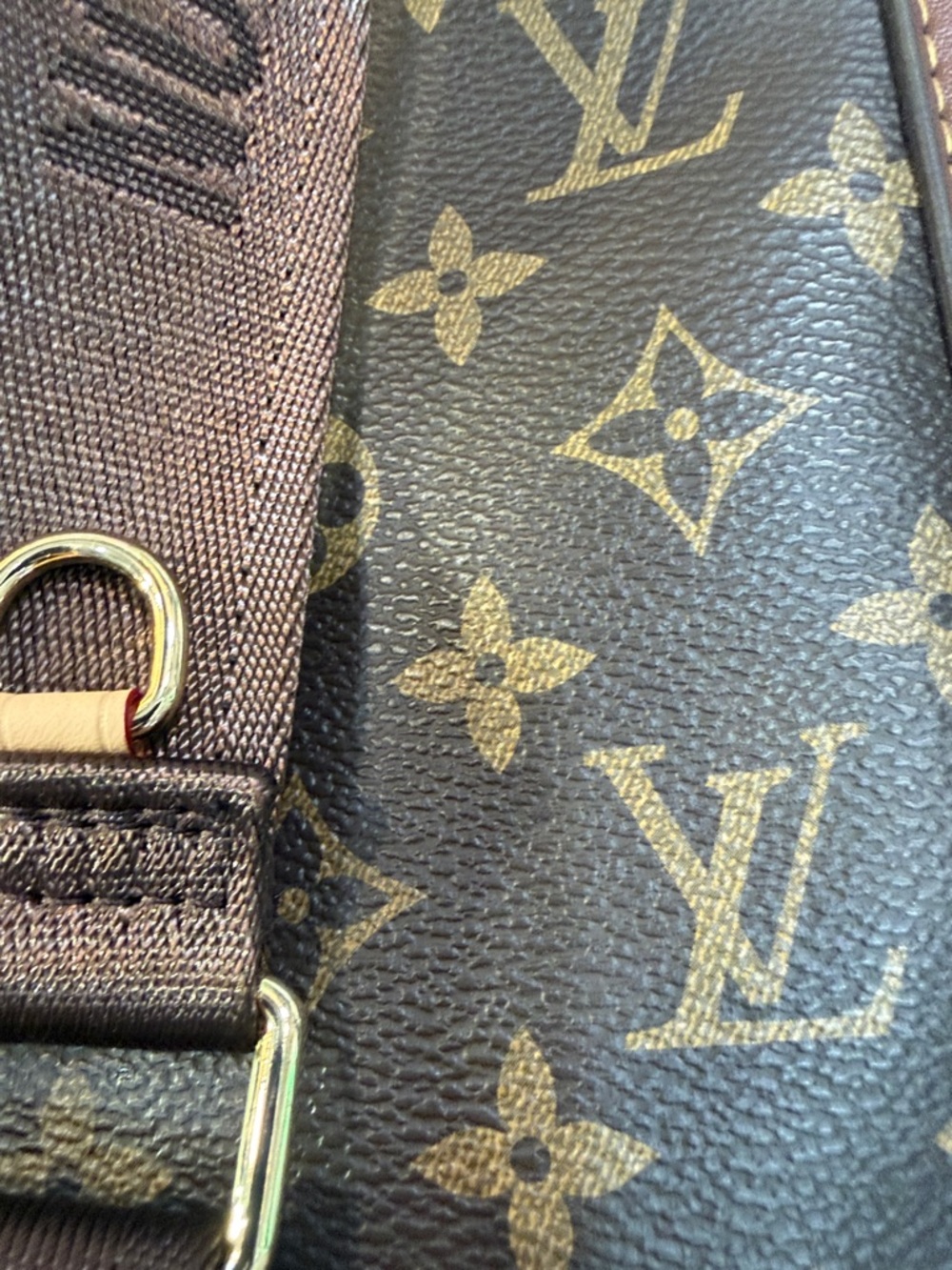 Lv Monogram Canvas Tote in Brown and Tan57 - Picture 6 of 14